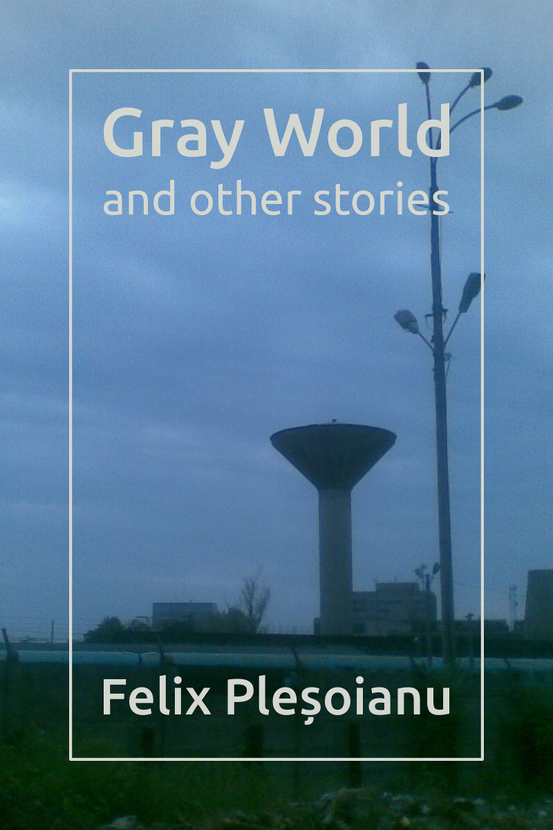 Book cover depicting an industrial skyline at dusk, in blues and greens.